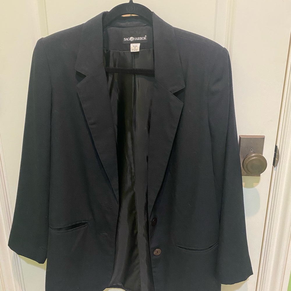 Sag Harbor Black Blazer